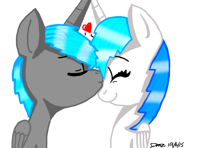 Tidal and Moon Ray. I SHIP IT! - ibisPaint
