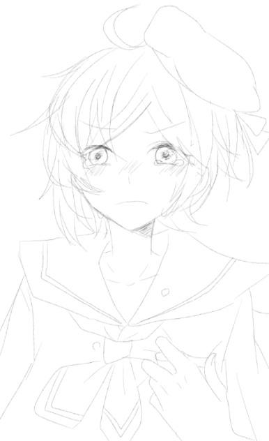 仁兎なずな 線画