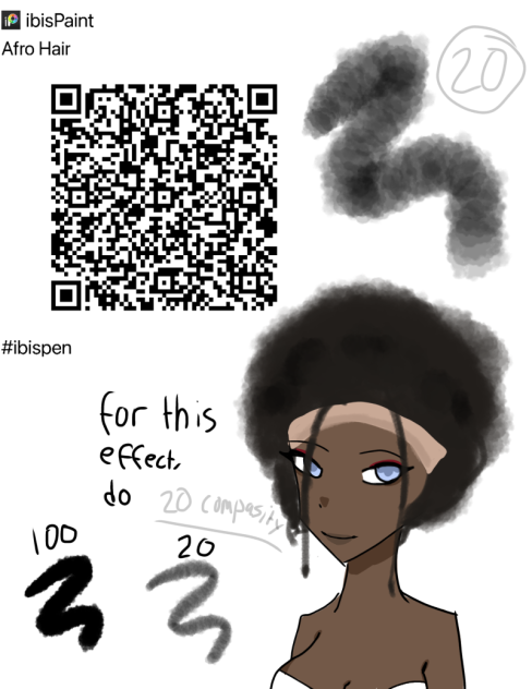 Afro hair brush