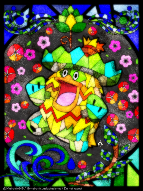Ludicolo ルンパッパ (Stained Glass Version)