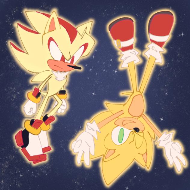 Super Sonic and Super Shadow