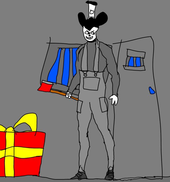 horror mickey design idea
