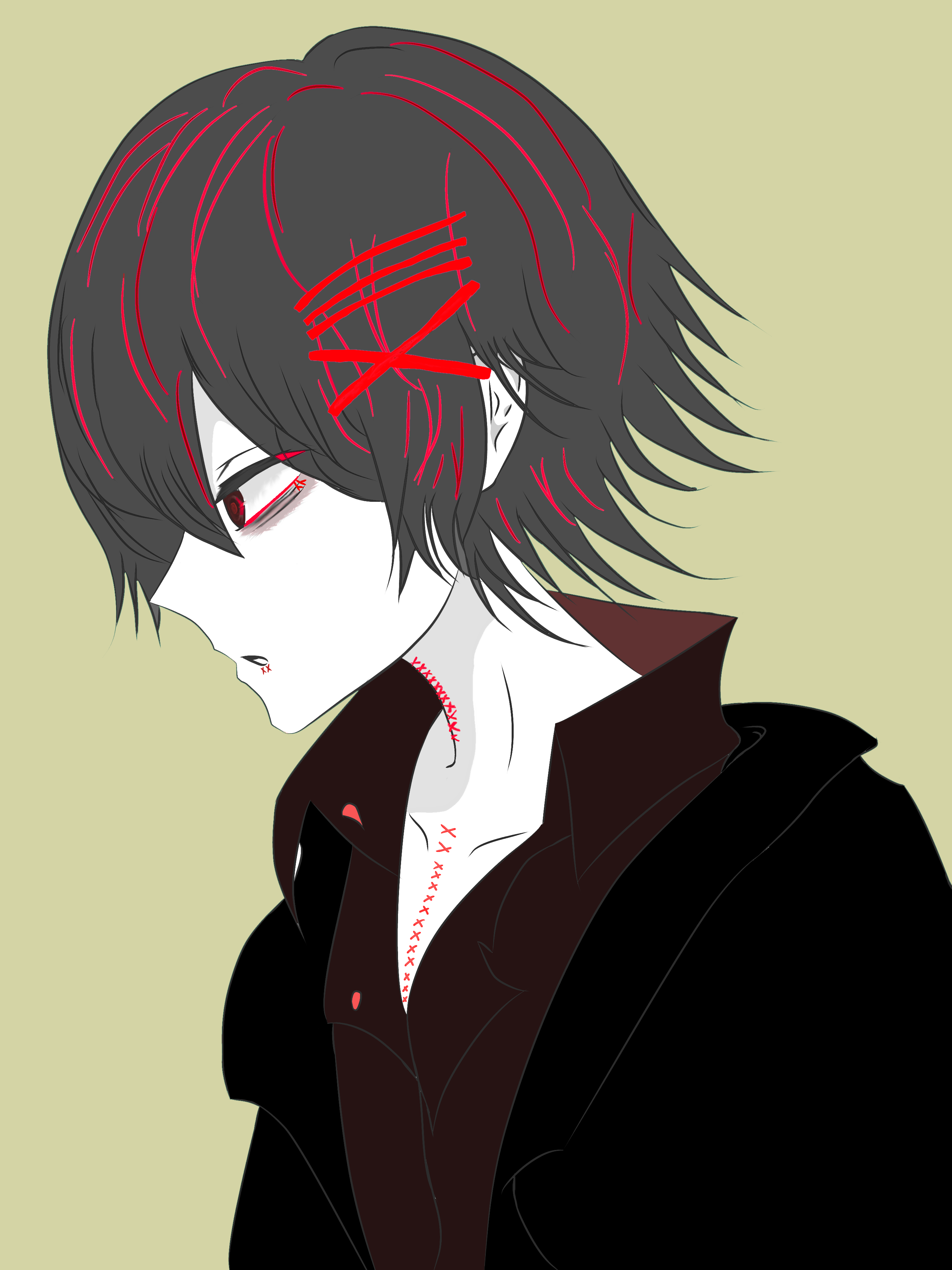 東京喰種 鈴屋什造 オリジナルイラスト ブロマイド 未開封 東京喰種：re 鈴屋什造 ブロマイド 東京喰種: Re ラバーマット