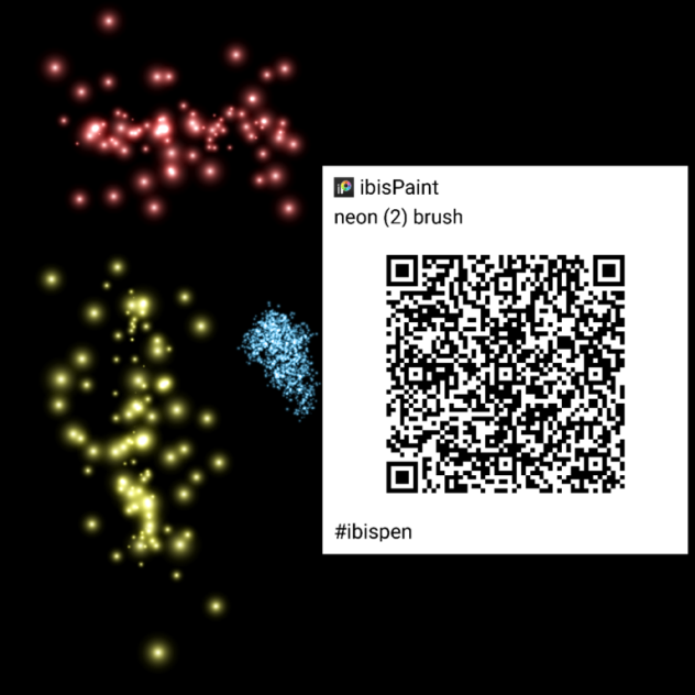 Brush qr code ibisPaint