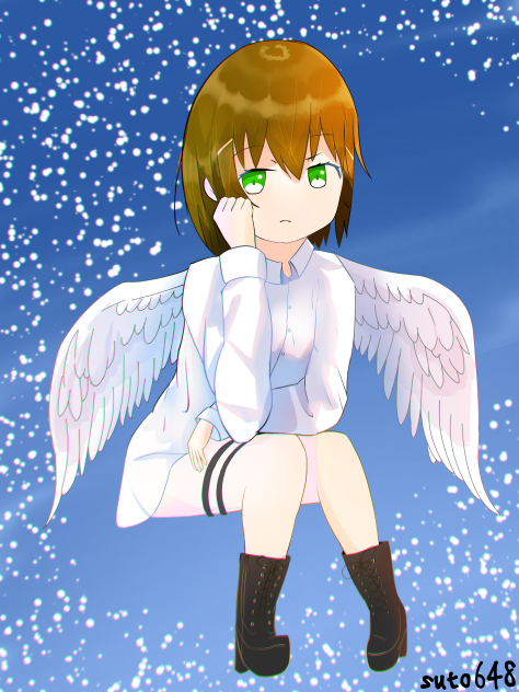 気だるげな天使