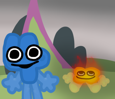X is burning - ibisPaint