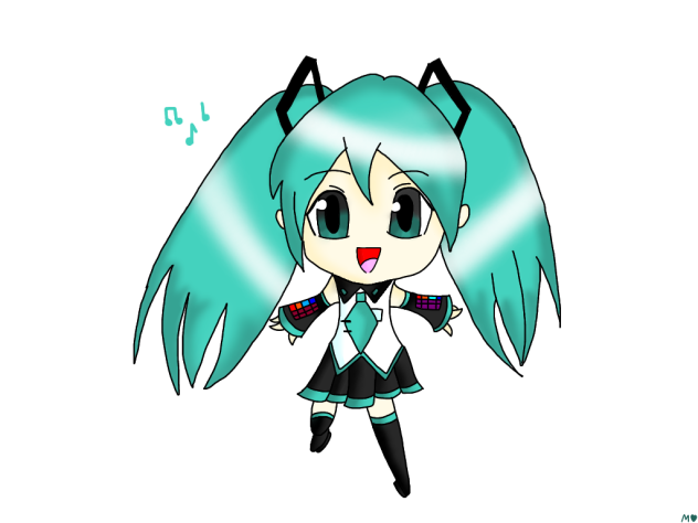 miku chan - speedpaint