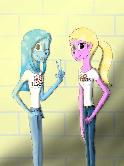 Teen years in High School