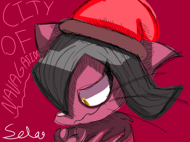 Some Lazy Furry doodle.