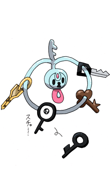 qのアンノーンとクレッフィ