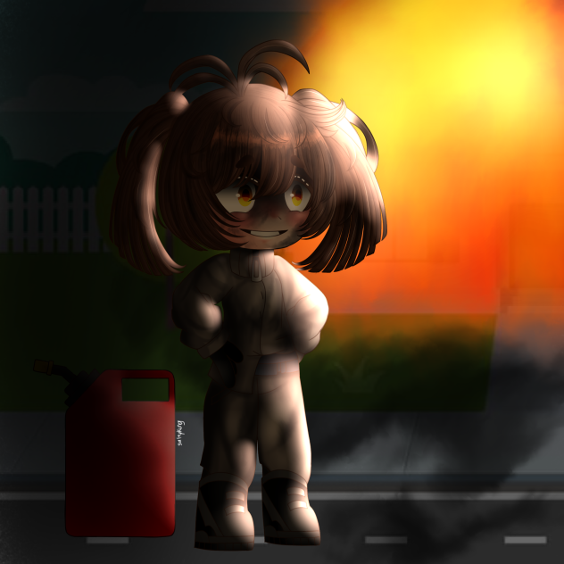 Mable the Arsonist (Gacha Club edit)