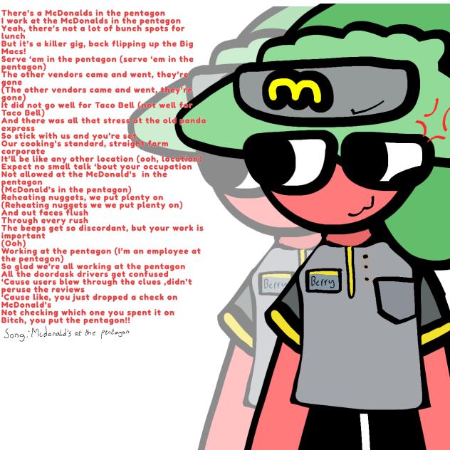 McDonald’s at the pentagon!