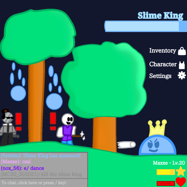 Slime King Attack!