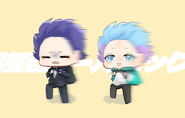 強風オールバック／青組さん - ibisPaint