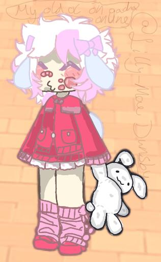 My old oc on gacha online