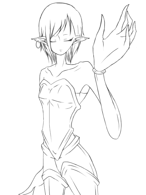 線画