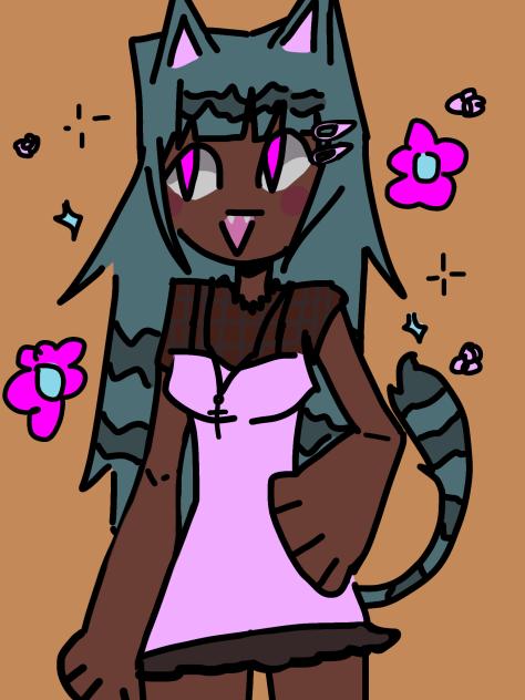 cute cat kitty - ibisPaint
