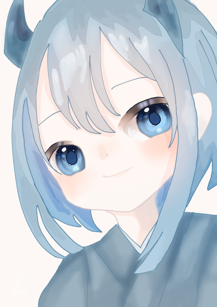 微笑み