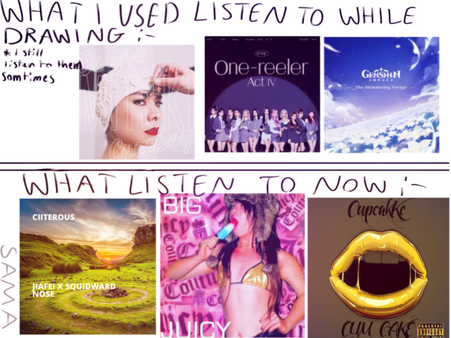 Feel free to judge my shitty music taste
