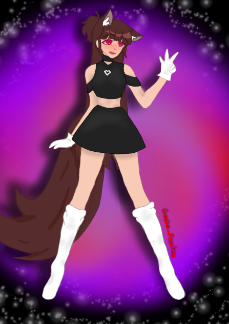 Drawing My Cousins Oc!