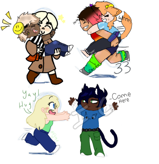 Hug or carry collab!