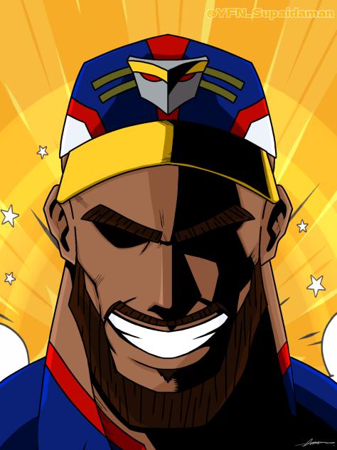 Nem Might (All Might Fanart) for Nemraps