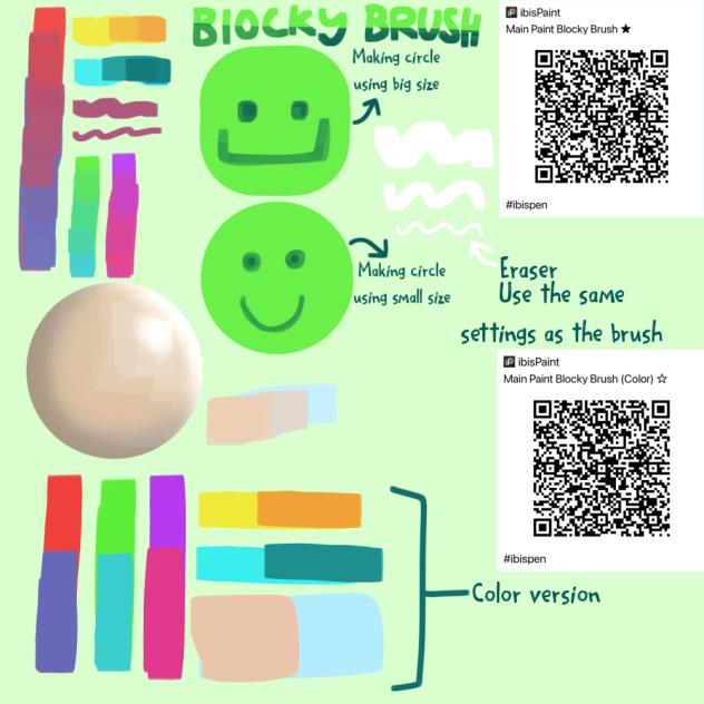 Main Paint Blocky Brush ★