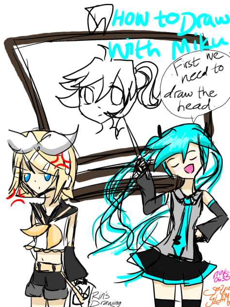 How to Draw with Miku