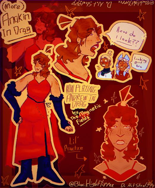 more anakin in drag content cause I can