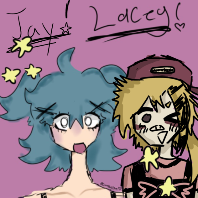 Another Lacey collab w my friend!!