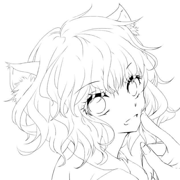 ピトー 線画 Ibispaint