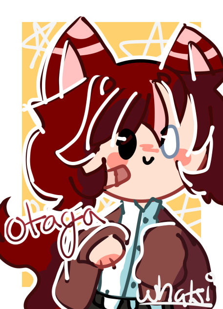 art trade with Boxxi ✨💙✨❤️✨🤍✨