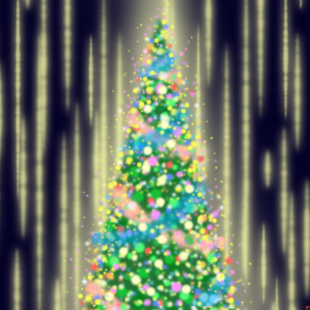 Green tree - ibisPaint