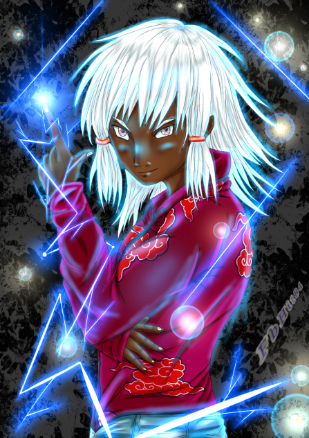 Art br 22 - Hiro, o Dobrador de raios⚡⚡