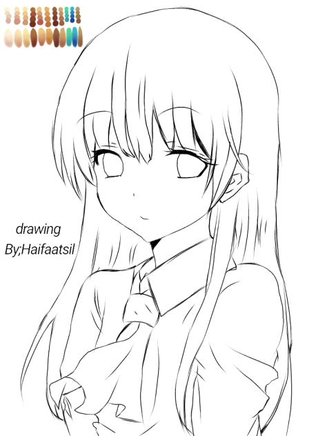drawing anime girls