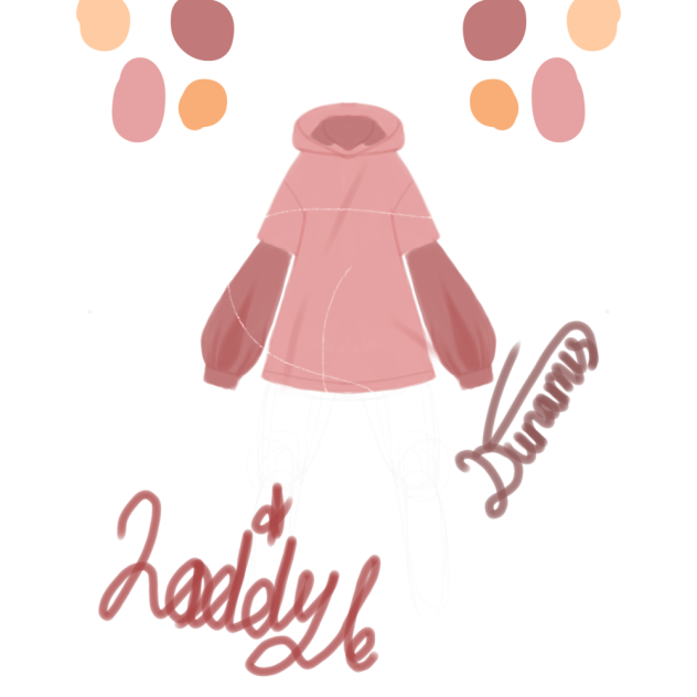 Cute pink aesthetic hoodie