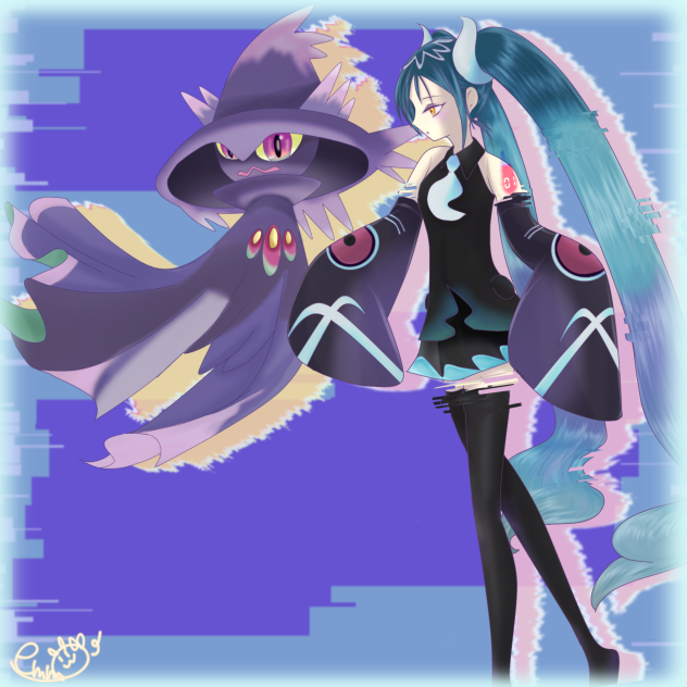 ゴーストミク＆ムウマージ