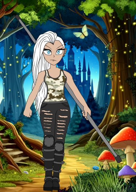 IceHeart as peach’s tomboy twin