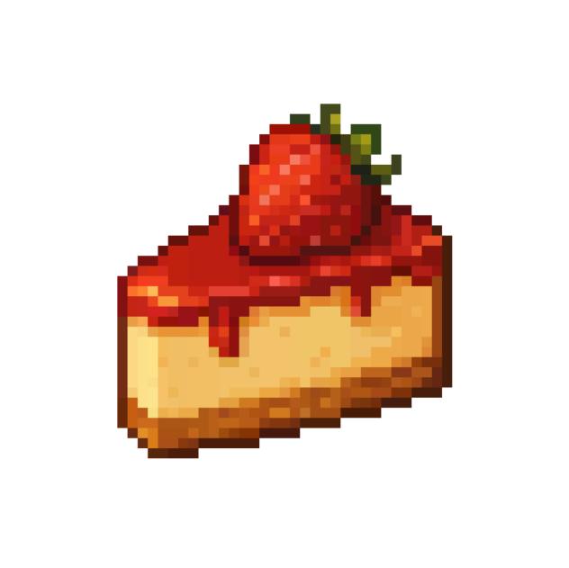 Strawberry Cheesecake Pixel