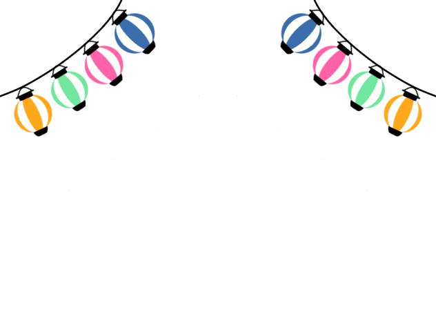 summer festival border