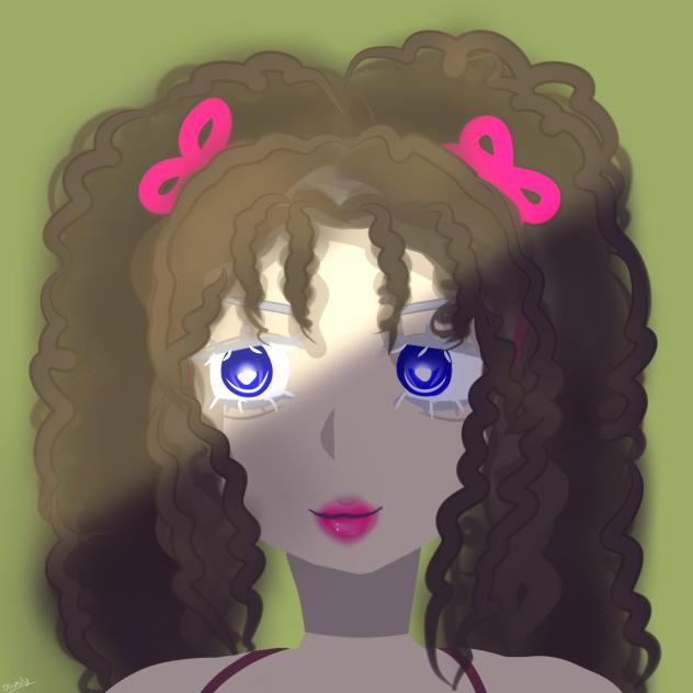 💋👩🏽‍🦱👀 - ibisPaint