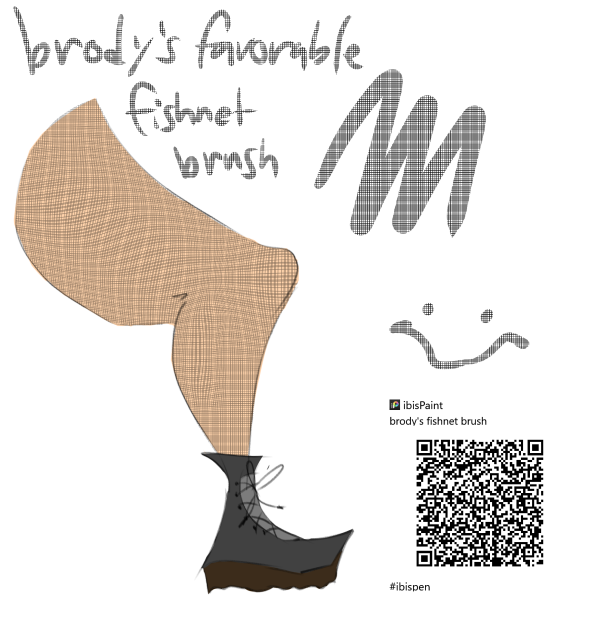 brody's favorable fishnet brush