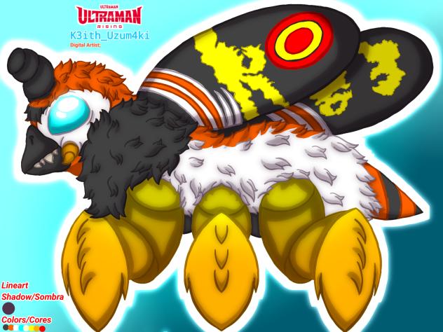 Mothra - Flying Kaiju (redesign)