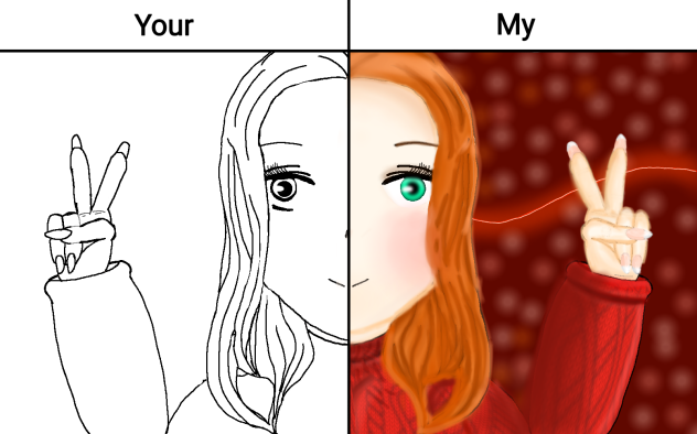 you and me - ibisPaint