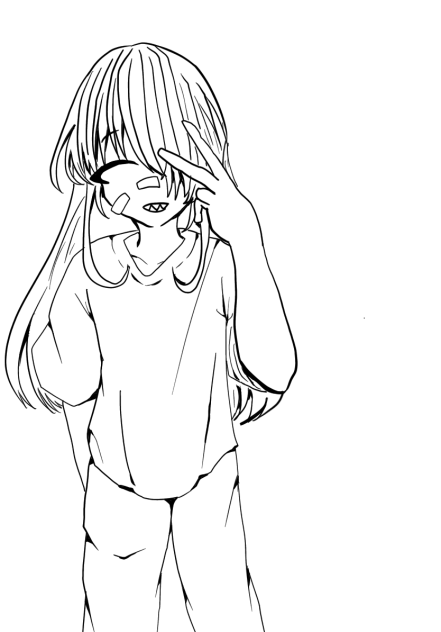 無題2698  線画