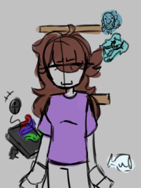 jaiden fanart but I'm too lazy to finish