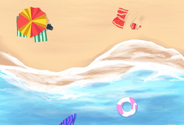 Beach - ibisPaint