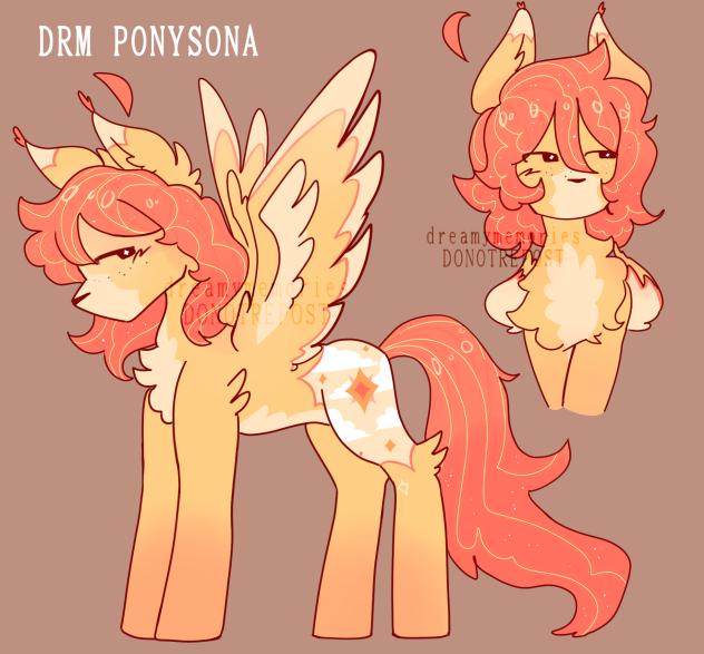 My ponysona - Dreamy Sunset