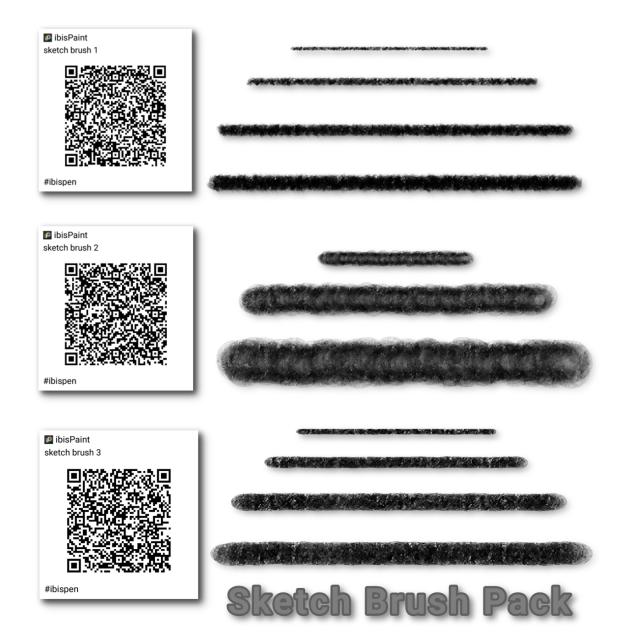 sketch brush pack - ibisPaint