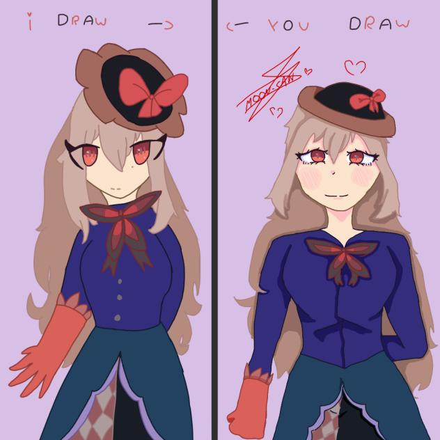 I draw you draw challenge